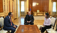 President Sarkissian held a meeting with the Minister of Health