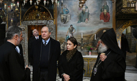 Assets we created in Jerusalem are not only ours but belong to the world culture: President Armen Sarkissian and Mrs. Sarkissian visited the Cathedral of Saint James in Jerusalem