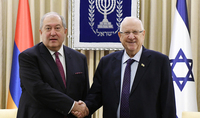 President Armen Sarkissian met with the President of Israel Reuven Rivlin: it is important the Israel takes the leading role and recognizes the Armenian Genocide