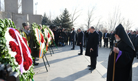 Tribute at the Erablur military Pantheon