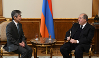 President Armen Sarkissian received Ambassador of Japan to Armenia: good base for the expansion of cooperation