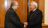 President Armen Sarkissian received Karl-Heinz Scheide