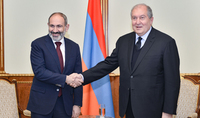 President Armen Sarkissian and Prime Minister Nikol Pashinian held a regular working meeting