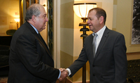 President Armen Sarkissian met with the leadership of the Israir Airlines company