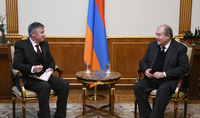 President Armen Sarkissian received Head of the Armenian Office of Asian Development Bank Paolo Spantigati