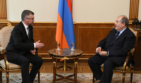 President Armen Sarkissian received Ambassador of Sweden to Armenia Ulrik Tideström