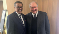 President Sarkissian met in Munich with the Secretary General of the World Health Organization