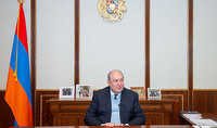 President Sarkissian’s message on the situation created by the outbreak of the new coronavirus: precise strategy, organized, disciplined relations, high responsibility