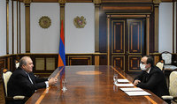 President Sarkissian held a working meeting with the Minister of Health