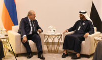 President Sarkissian spoke on the phone with Sheikh Mohammed bin Zayed Al Nahyan, Crown Prince of Abu Dhabi and Deputy Supreme Commander of the United Arab Emirates Armed Forces