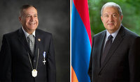 President Armen Sarkissian spoke on the phone with the renowned scientist Joseph Babikian