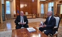 Opportunities for cooperation in the fight against the outbreak of the coronavirus: President Sarkissian had a conversation with the Co-Chair of the David Geffen Medical Center at the University of California (UCLA) Dr. Eric Esrailian