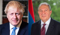 President Armen Sarkissian wished the Prime Minister of Great Britain a speedy recovery