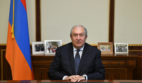 Message of President Armen Sarkissian: today we are taking a test on patriotism, professionalism, humanism, and morality