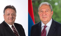 President Armen Sarkissian had a distant conversation with the American businessman and benefactor Noubar Afeyan: combination of experience and knowledge will produce positive results