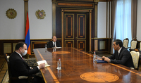 President Armen Sarkissian received the Ombudsman of Armenia: the parties stressed the importance of human rights protection in the situation conditioned by the pandemic