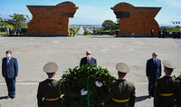 President Armen Sarkissian at the Sardarapat Memorial paid tribute to the memory of the victims the heroic battle