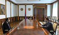 President Sarkissian met with the Minister of Health: President is ready to continue to assist in the establishment of ties with different countries and structures to overcome the consequences of the coronavirus pandemic