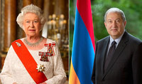 President Sarkissian sent a congratulatory message to Queen Elizabeth II on the occasion of National Holiday – Queen’s Birthday