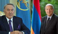 President Armen Sarkissian wished the first President of Kazakhstan Nursultan Nazarbaev a speedy recovery