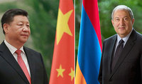 President of China Xi Jinping congratulated President Armen Sarkissian on the occasion of his birth anniversary: “I am ready together with you to make joint efforts so that our bilateral ties yield great results”