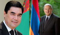 President of Turkmenistan Gurbanguli Berdimuhamedov congratulated President Sarkissian on the occasion of his birthday
