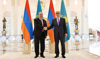 President of Kazakhstan congratulated President Armen Sarkissian on the occasion of his birth anniversary: I am confident that through the joint efforts Armenian-Kazakh relations will continue to strengthen