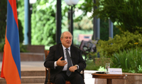 President Sarkissian participated at the “COVID-19: The success and pathways for global cooperation” online webinar: “We have to fight coronavirus today, at the same time looking into economic problems coming tomorrow”