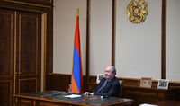 President Sarkissian met with the Director of the A. Tamanian National Museum-Institute of Architecture Mark Grigorian