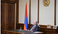 President Armen Sarkissian met with the Chairman of Central Bank Martin Galstian