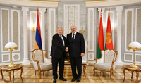 President Sarkissian sent a congratulatory message to Alexander Lukashenko on the occasion of the Independence Day of Belarus