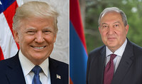 President Armen Sarkissian congratulated Donald Trump on the occasion of Independence Day: Armenia and the United States have always been known for their strong partnership based on mutual trust and willingness to deepen it