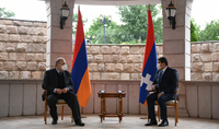 President Armen Sarkissian met with the President of Artsakh Araik Harutyunian: elections proved that Artsakh is not only stout and strong but also a democratic country