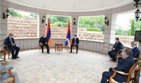 President Armen Sarkissian met with the highest leadership of Artsakh: discussions over the issues of cooperation between Armenia and Artsakh