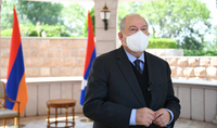 President Armen Sarkissian: after the elections Artsakh gives the example of unity