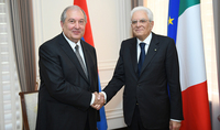 President Armen Sarkissian spoke on the phone with the President of Italy Sergio Mattarella