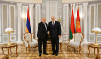 President Armen Sarkissian congratulated Alexander Lukashenko on his re-election as President of Belarus