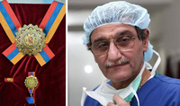 President Armen Sarkissian had a phone conversation with the distinguished physician: National Hero award bestowed on Hrayr Hovaguimian is also a token of appreciation to our compatriot from the children he saved and their families