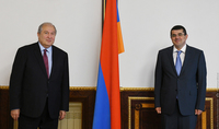 President Sarkissian spoke on the phone with the President of the Republic of Artsakh