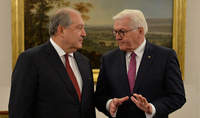 President Steinmeier sent a congratulatory message to President Armen Sarkissian: Germany will continue to stand by Armenia as a reliable partner