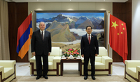 President Armen Sarkissian visited the Embassy of China in Armenia: cooperation between Armenia and China has broad opportunities and great potential