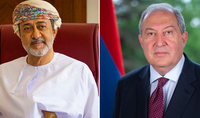 President Armen Sarkissian sent a letter to the Sultan of Oman on the military actions instigated by Azerbaijan