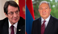 President Sarkissian sent a letter to the President of Cyprus: I have no doubt that at this difficult for Armenia and Artsakh moment the brotherly Cyprus is with us