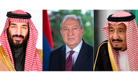 President Armen Sarkissian sent letters to the King and Crown Prince of Saudi Arabia on the military actions instigated by Azerbaijan on the line of contact with Nagorno Karabakh