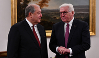 President Armen Sarkissian congratulated President of Germany on the occasion of Unity Day