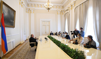 Incredible pain, we are losing young, bright, patriotic young men who are fighting for the Fatherland: President Armen Sarkissian met with European journalists