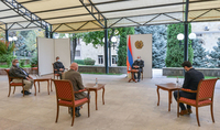Президент Армен Саркисян принял члена Палаты Представителей парламента Бельгии Жоржа Далмана