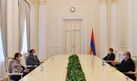 Президент Армен Саркисян принял руководителей партии «Наследие»
