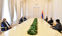 Президент Армен Саркисян принял представителей партии «Национальная повестка»