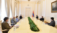 President Armen Sarkissian received Baroness Caroline Cox